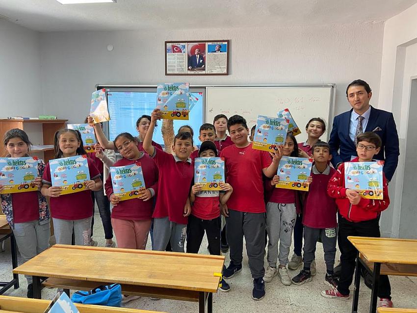 İlkokul Öğrencilerine Tarım ve Doğa Anlatılıyor