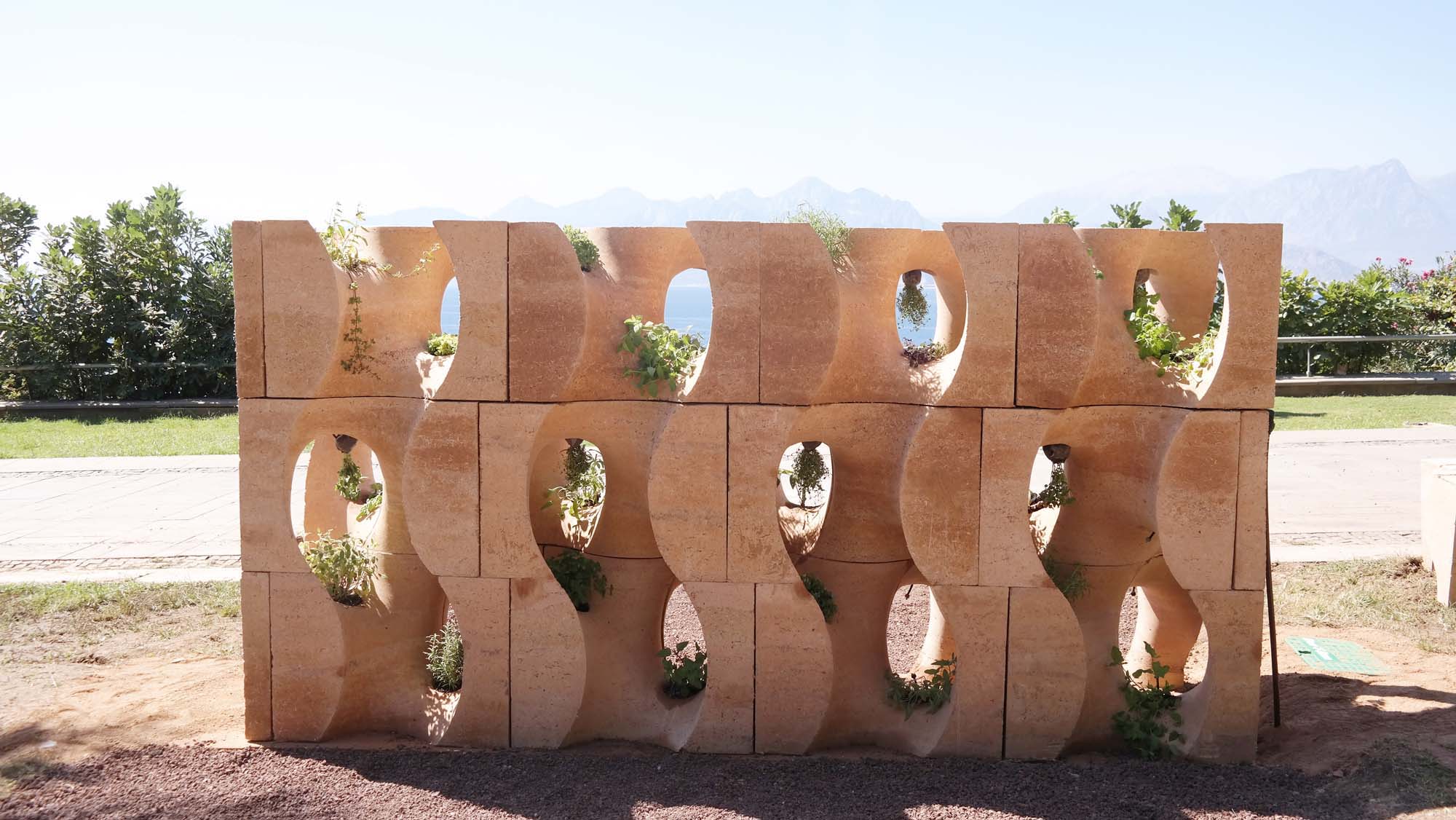 Üzerinde Bitki Yetişebilen 'Yeni Nesil Duvar' Projesine Ödül