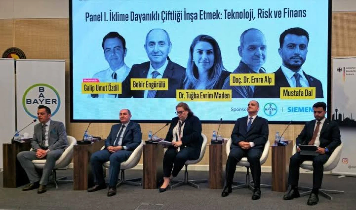 TARSİM iklim değişikliği ve tarımın geleceğinin ele alındığı konferansa katıldı