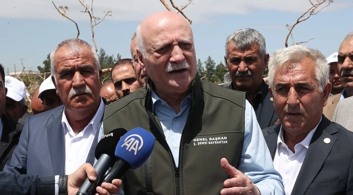TZOB Başkanı Bayraktar: Kuraklık tehdidi b&uuml;y&uuml;k &ouml;l&ccedil;&uuml;de ortadan kalktı